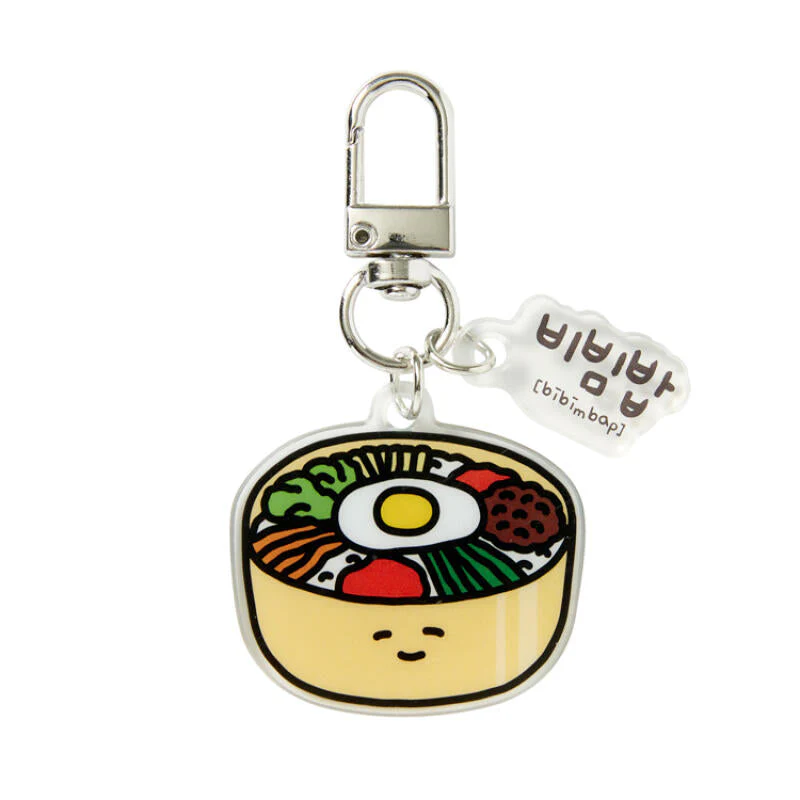 ACRYLIC KEYRING BIBIMBAP