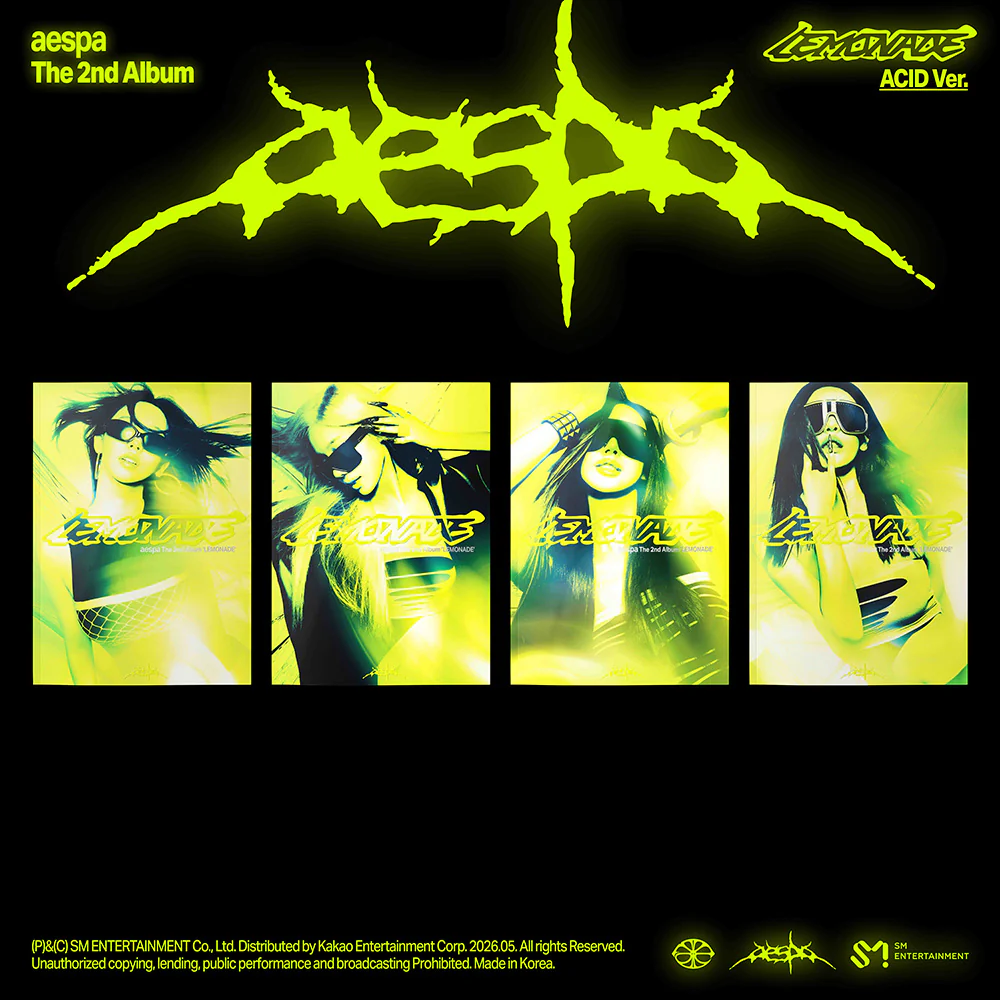 AESPA - LEMONADE 2ND ALBUM ACID VER RANDOM