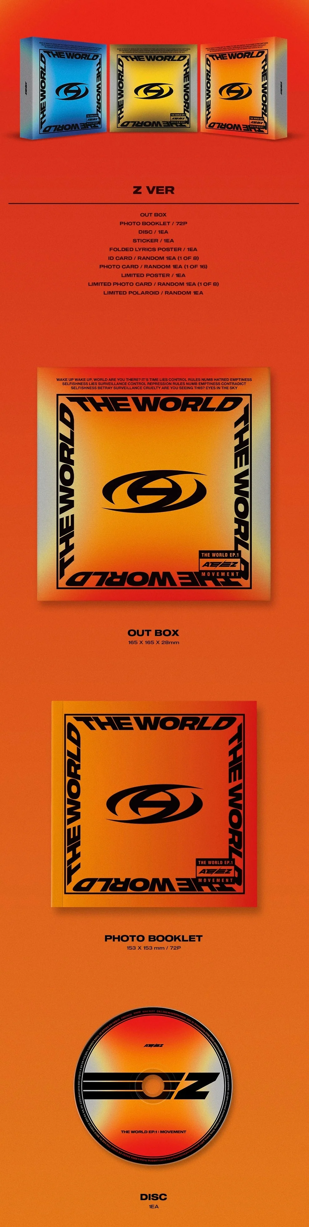 ATEEZ - ALBUM THE WORLD EP.1 MOVEMENT - Image 11