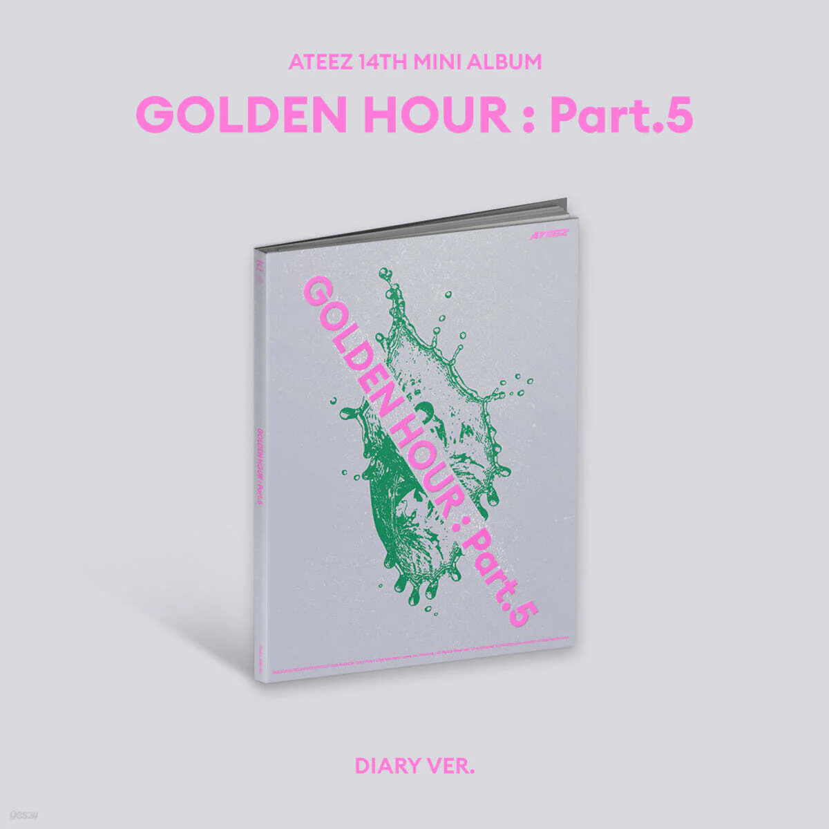 ATEEZ - GOLDEN HOUR : PART.5 14TH MINI ALBUM YES24 GIFT STANDARD DIARY VER