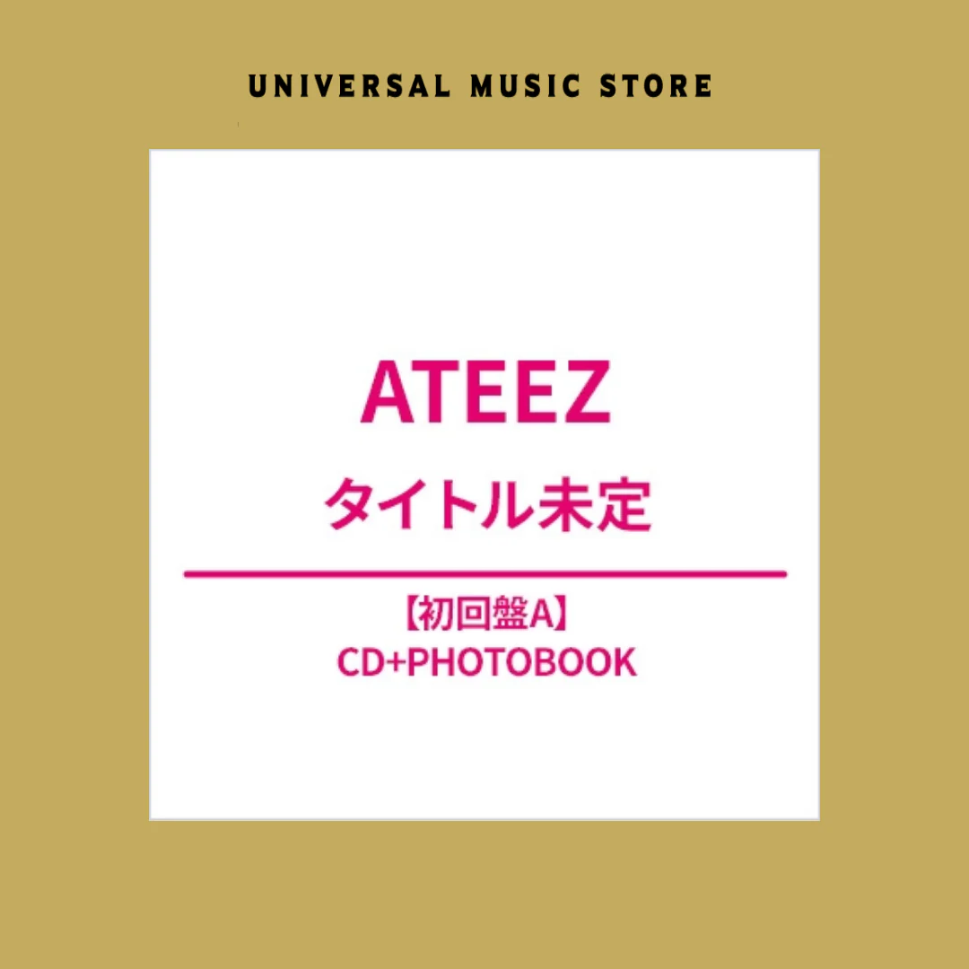 ATEEZ - JAPAN 5TH SINGLE ALBUM UNIVERSAL MUSIC STORE GIFT FIRST PRESS LIMITED EDITION A