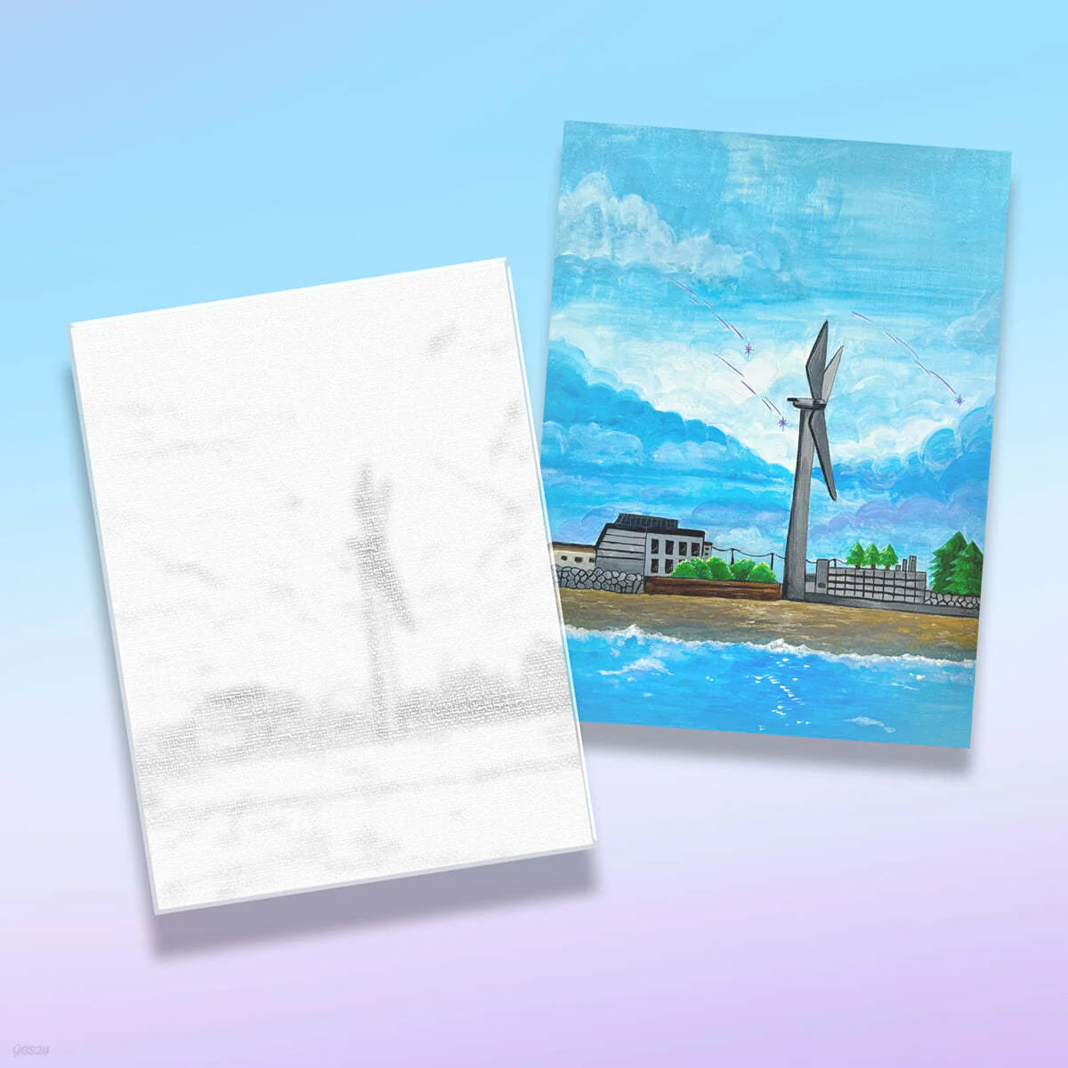 ATEEZ JONGHO - BY HEART 2024 HAPPY BIRTHDAY OFFICIAL MD PAINTING KIT