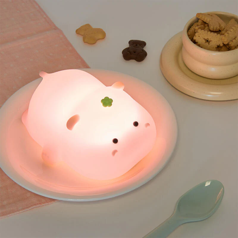 BABY HIPPO SILICON MOOD LAMP