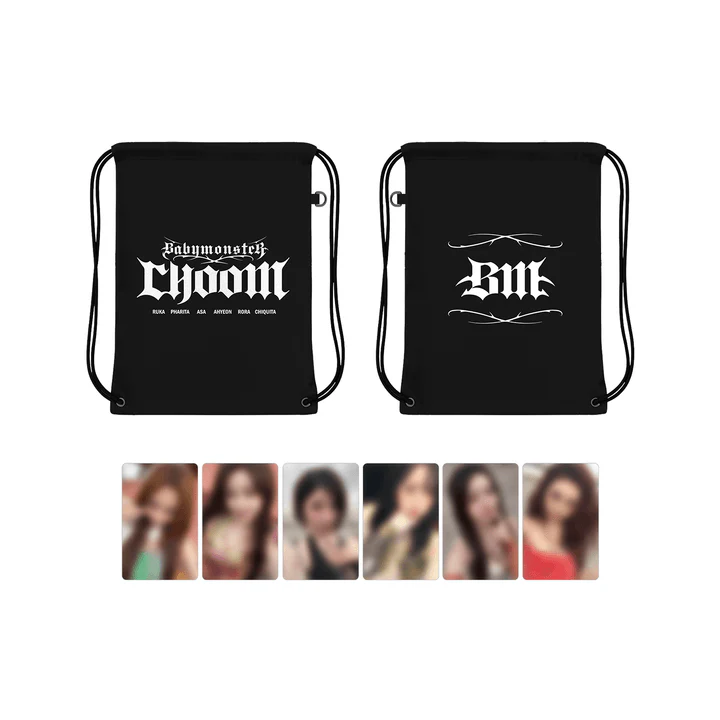 BABYMONSTER - CHOOM WORLD TOUR IN SEOUL OFFICIAL MD STRING BACKPACK