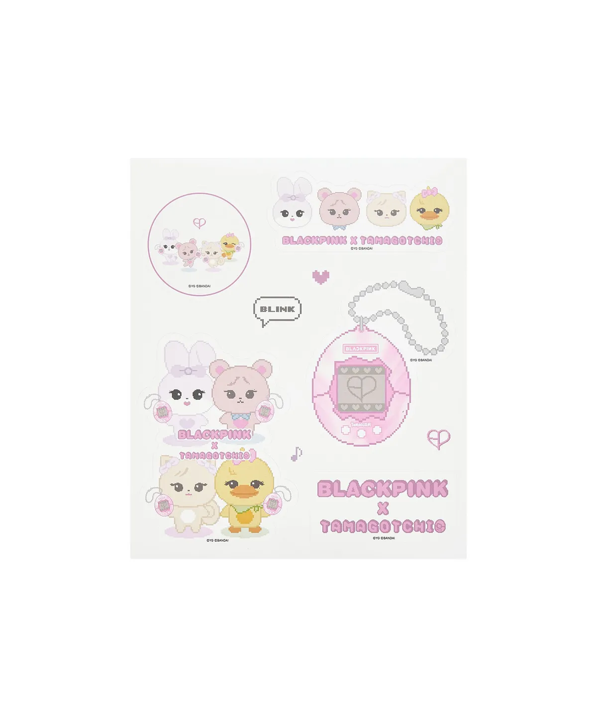 BLACKPINK - BLACKPINK X TAMAGOTCHI OFFICIAL MD BASIC STICKER