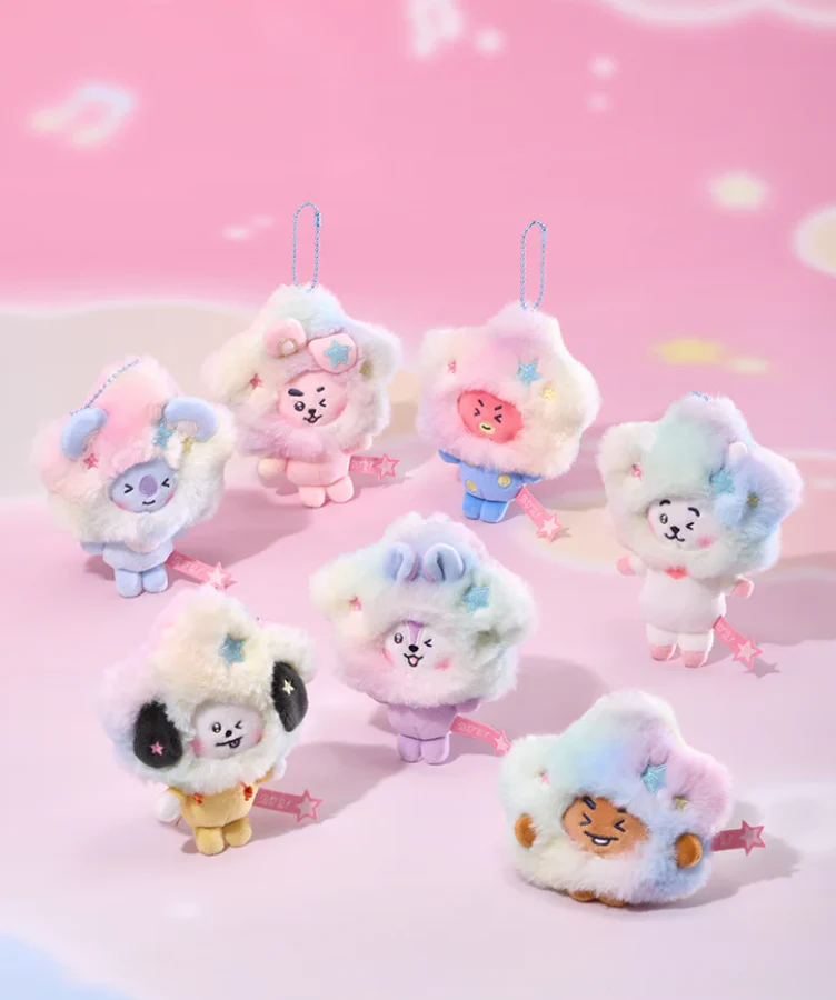 BT21 - BEYOND THE JOURNEY PLUSH KEYRING