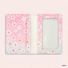 BT21 - CHERRY BLOSSOM LEATHER PATCH CARD CASE RJ - Image 3