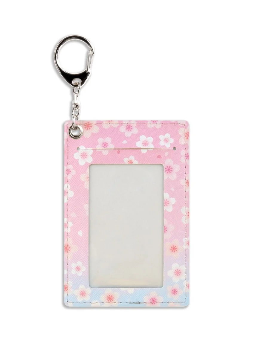 BT21 - CHERRY BLOSSOM LEATHER PATCH CARD HOLDER CHIMMY - Image 2
