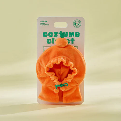 BT21 - ORANGE PARTY OFFICIAL MD HOOD CAPE COSTUME CLOSET