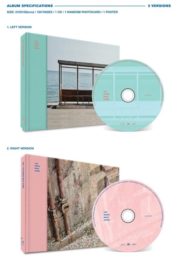 BTS - 2ND SPECIAL ALBUM YOU NEVER WALK ALONE - Image 2