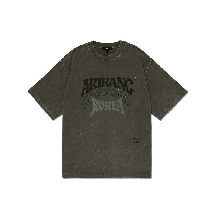 BTS - ARIRANG WORLD TOUR OFFICIAL COMMEMORATIVE MD S/S T-SHIRT KOREA