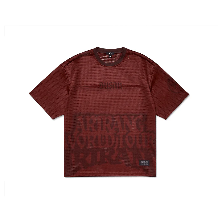 BTS - ARIRANG WORLD TOUR OFFICIAL COMMEMORATIVE MD TOUR JERSEY BUSAN