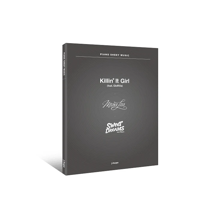BTS J-HOPE - PIANO SHEET MUSIC : J-HOPE (PACKAGE)