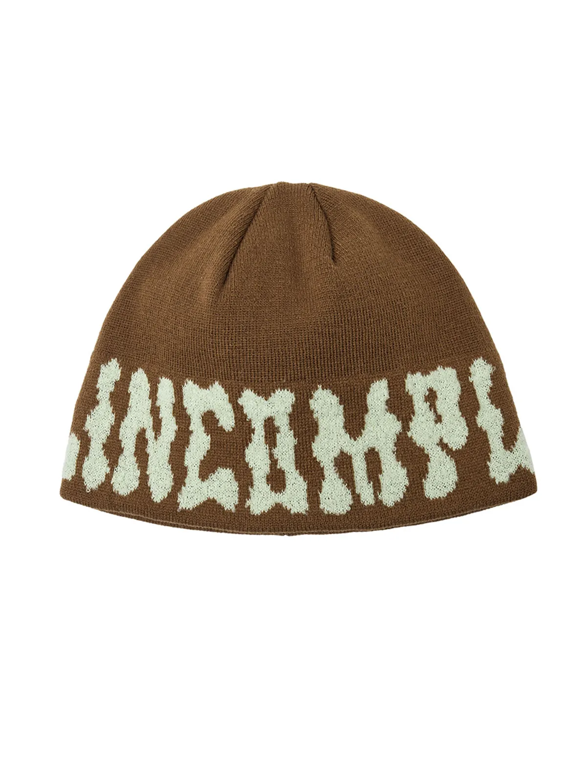 [BTS V PICK] POMPOM LOGO JACQUARD BEANIE (4 COLORS) - Image 2