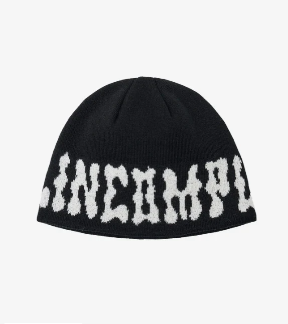 [BTS V PICK] POMPOM LOGO JACQUARD BEANIE (4 COLORS) - Image 4