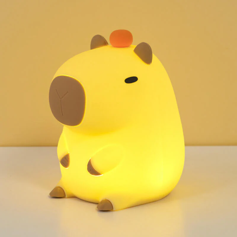 CAPYBARA SILICONE MOOD LIGHT (RECHARGEABLE)