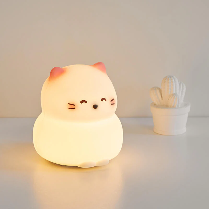 CAT SILICONE MOOD LIGHT (RECHARGEABLE)