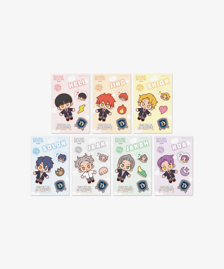 DARK MOON - OFFICIAL MD MAGNET SET