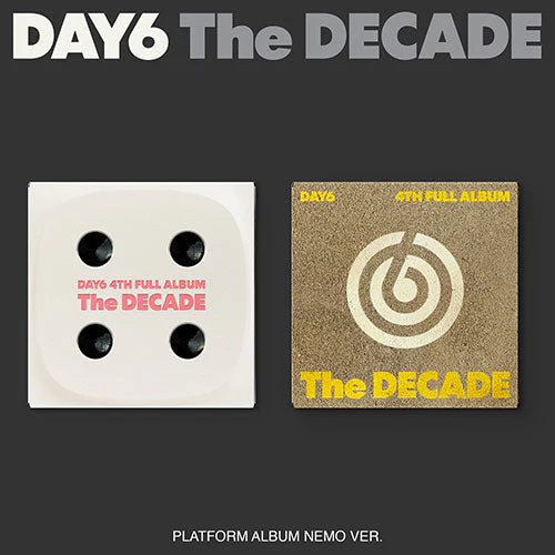 DAY6 - THE DECADE 4TH ALBUM PLATFORM ALBUM NEMO SET