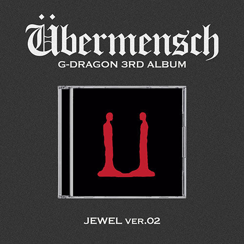 G-DRAGON - UBERMENSCH 3RD ALBUM JEWEL CASE VER VER.2