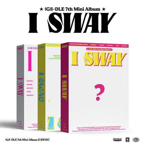 (G)I-DLE - I SWAY 7TH MINI ALBUM PHOTOBOOK RANDOM