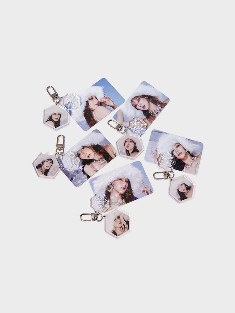 (G)I-DLE - SUPER LADY OFFICIAL MD ACRYLIC KEYRING PHOTOCARD SET 1 VER.