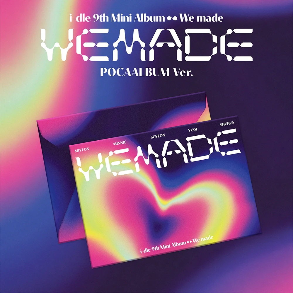 I-DLE - WE MADE 9TH MINI ALBUM POCAALBUM VER