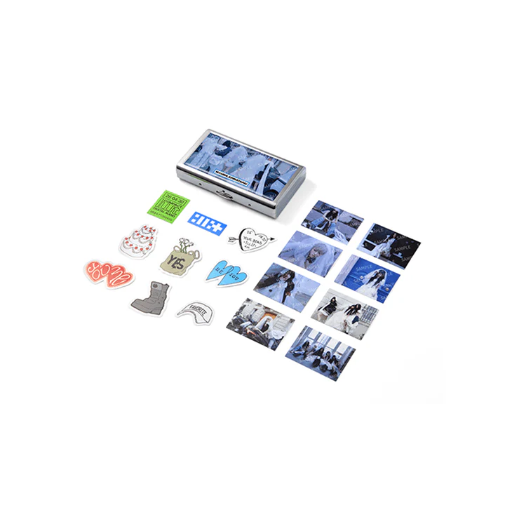 ILLIT - MAMIHLAPINATAPAI OFFICIAL MD TIN CASE & STICKER SET