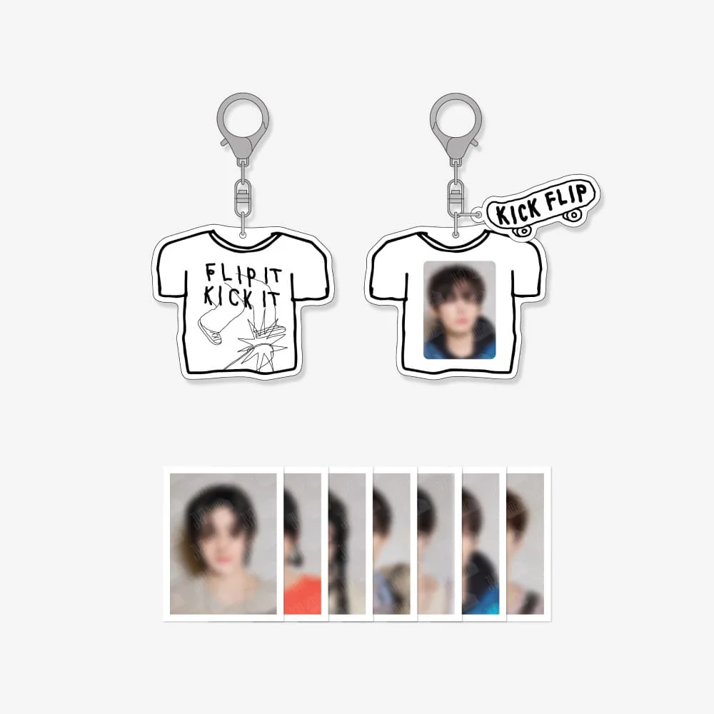 KICKFLIP - FLIP IT, KICK IT! POP-UP STORE OFFICIAL MD ID PHOTO HOLDER KEYRING