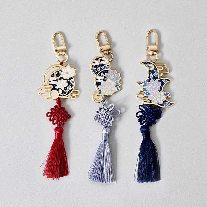 KOREAN TRADITIONAL MOONLIGHT NORIGAE KEYRING
