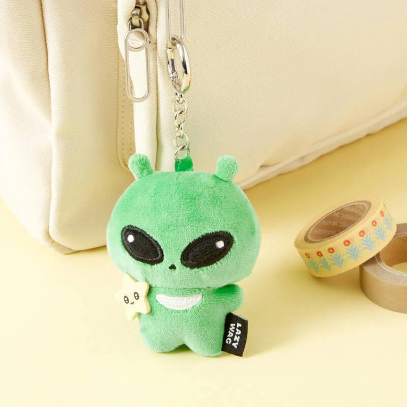 LAZY WAGG WITH STAR MINI KEYRING
