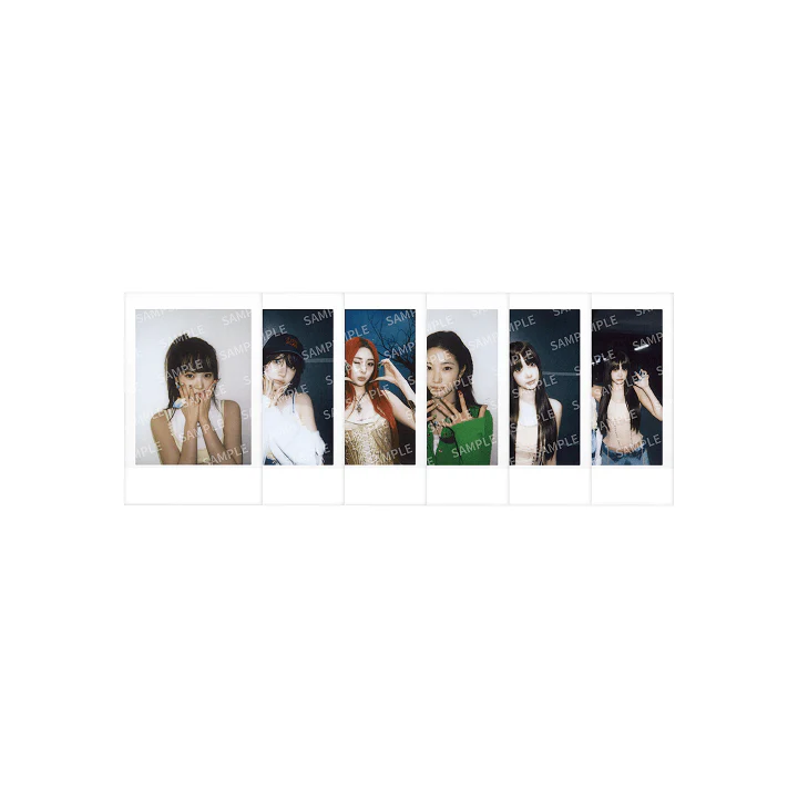 LE SSERAFIM - PUREFLOW PT.1 OFFICIAL MD INSTANT PHOTO CARD
