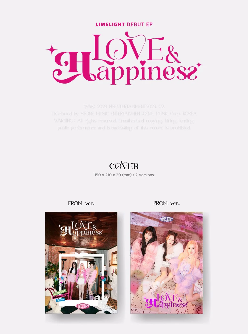 LIMELIGHT - LOVE HAPPINESS DEBUT EP ALBUM - Image 2