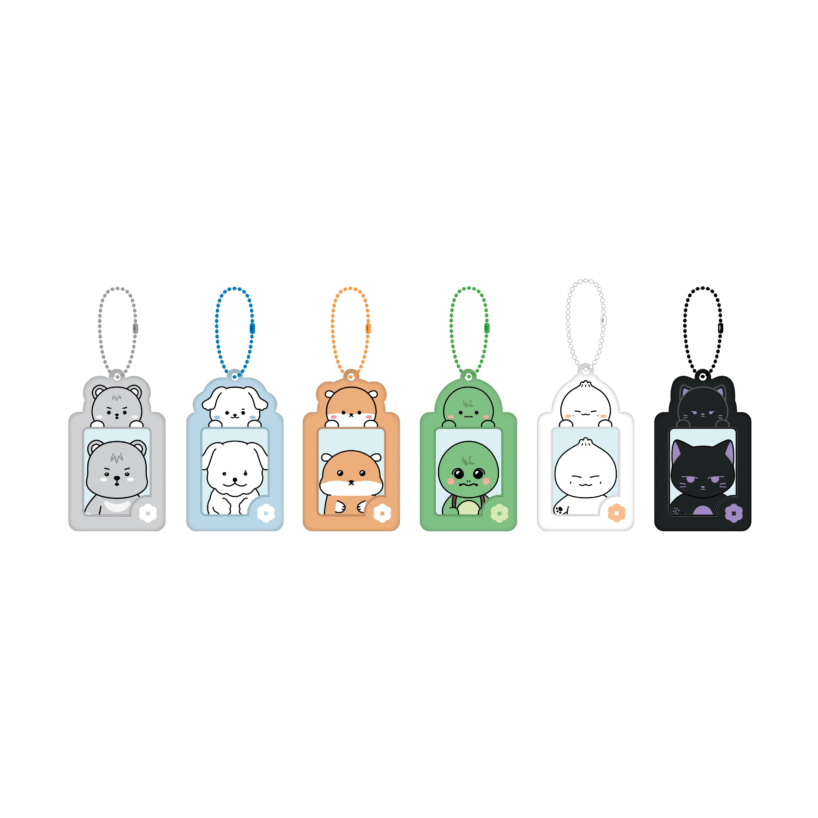 MONSTA X - MONMUGCHI X : WELCOME PARTY POP UP STORE OFFICIAL MD MONMUNGCHI X ID PHOTO HOLDER KEYRING