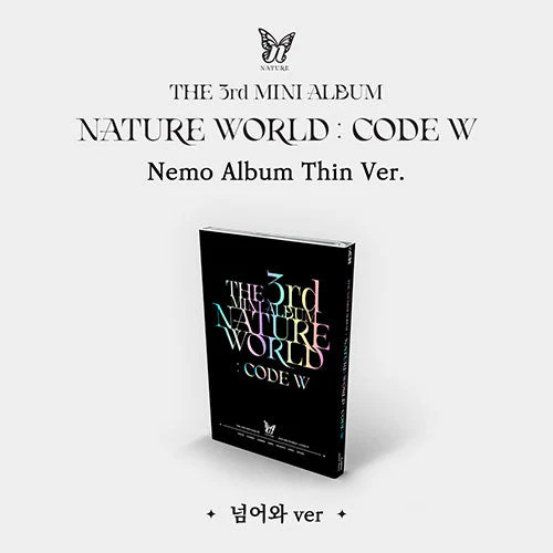 NATURE - NATURE WORLD CODE W NEMO ALBUM THIN VER. 3RD MINI ALBUM - Image 2