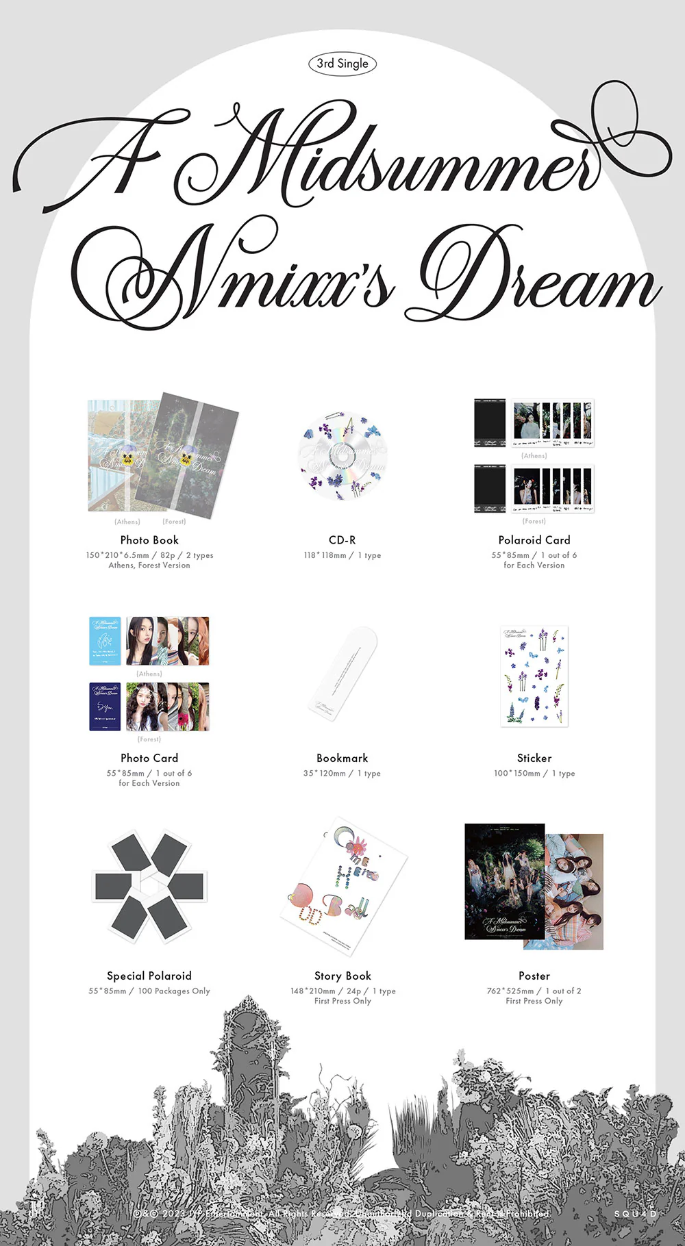 NMIXX - A MIDSUMMER NMIXX'S DREAM 3RD SINGLE ALBUM APPLE MUSIC GIFT VER. - Image 2