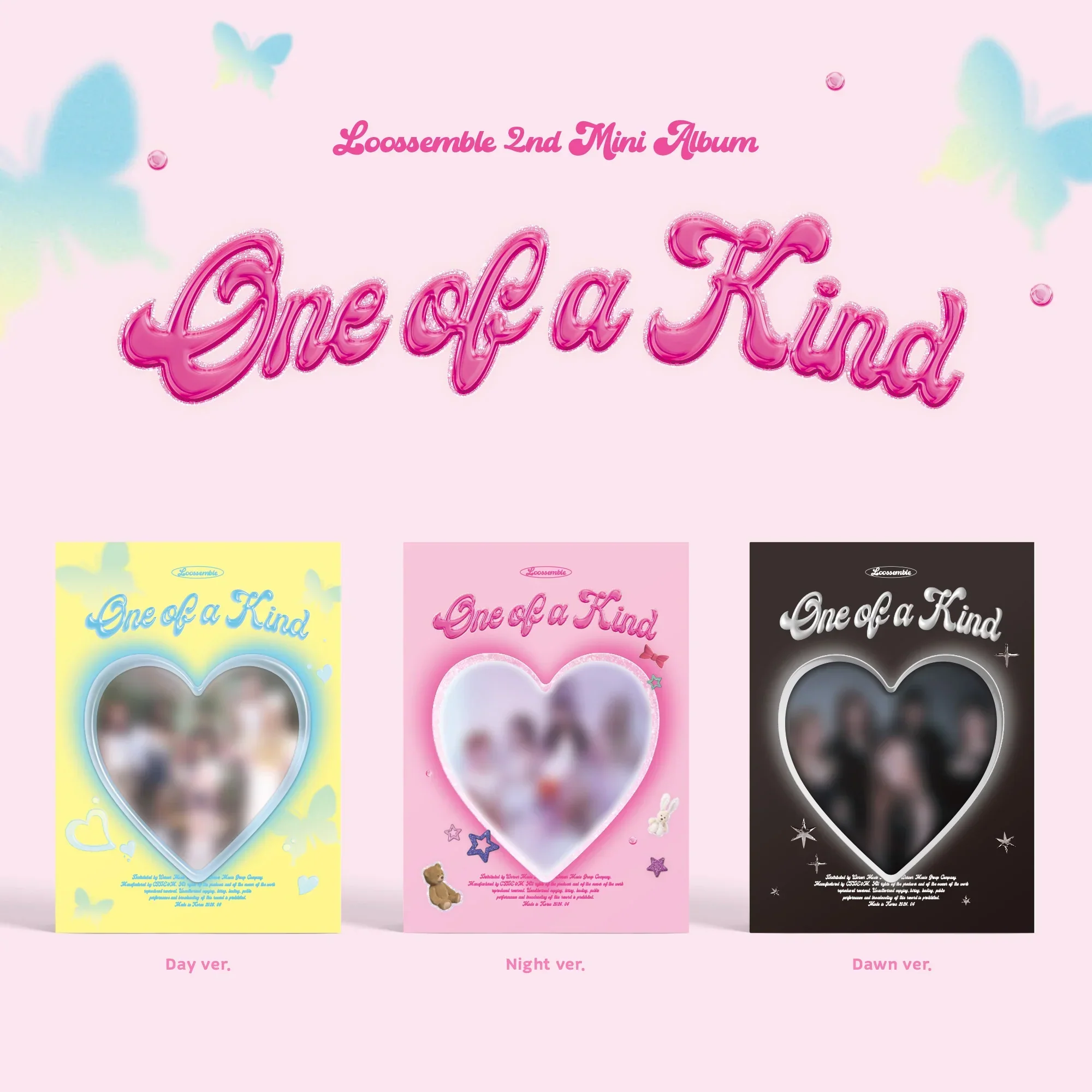[ONLY PHOTOCARD] LOOSSEMBLE - ONE OF A KIND 2ND MINI ALBUM STANDARD RANDOM