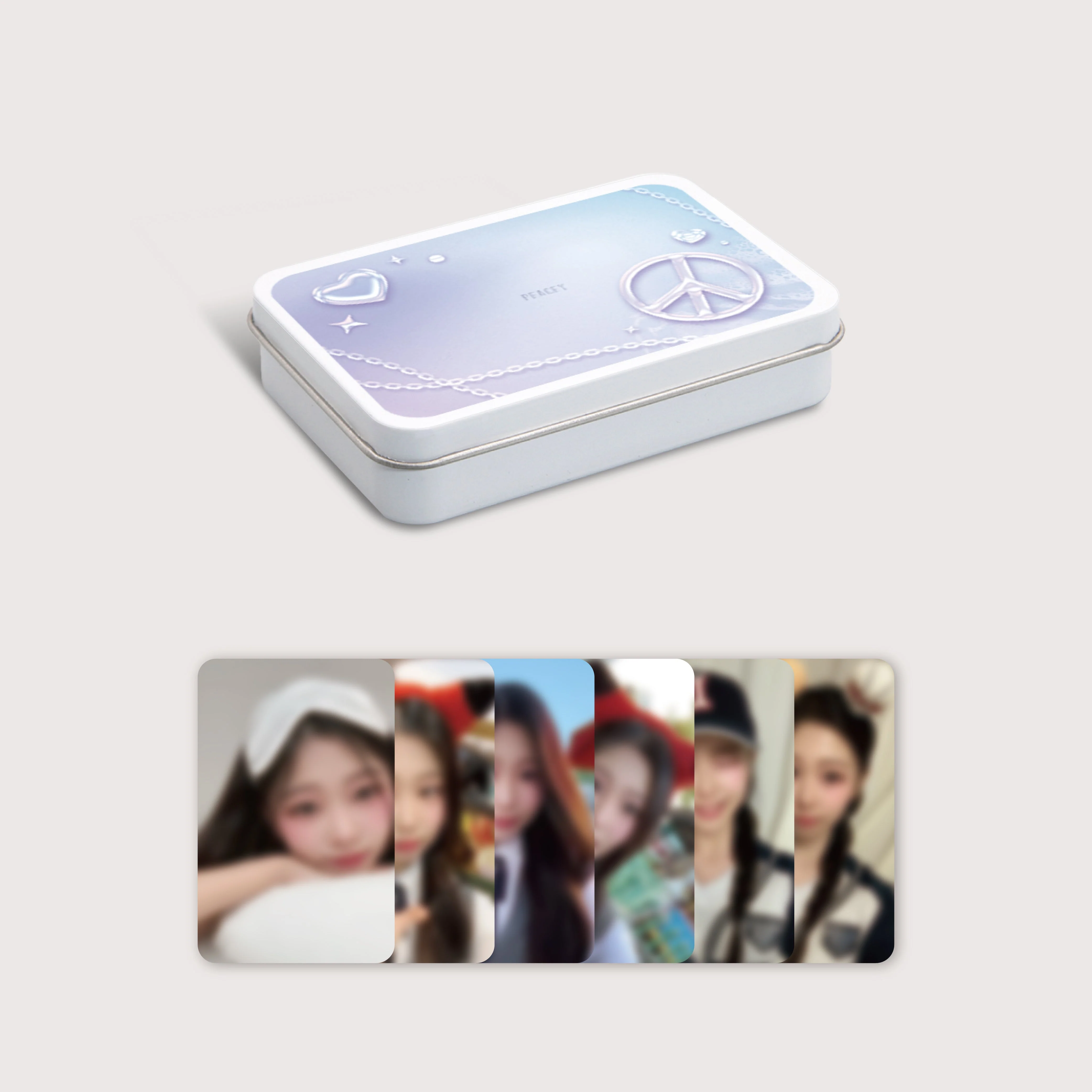 PEACEY - 1ST OFFICIAL MD TIN CASE & PHOTO CARD SET