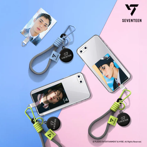 SEVENTEEN - 3D LENTICULAR PHONE TAP (17 IS RIGHT HERE)