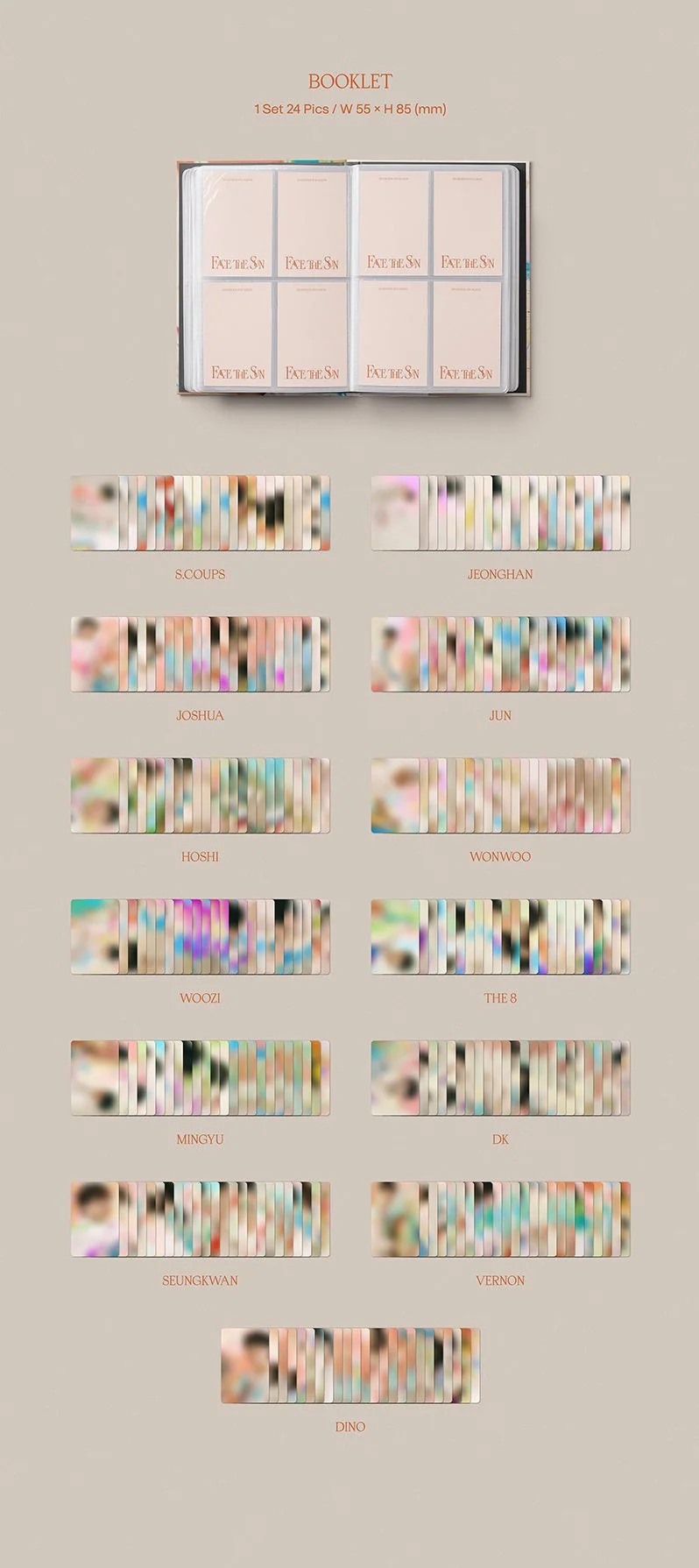 SEVENTEEN - 4TH FULL ALBUM FACE THE SUN (CARAT VER.) - Image 3