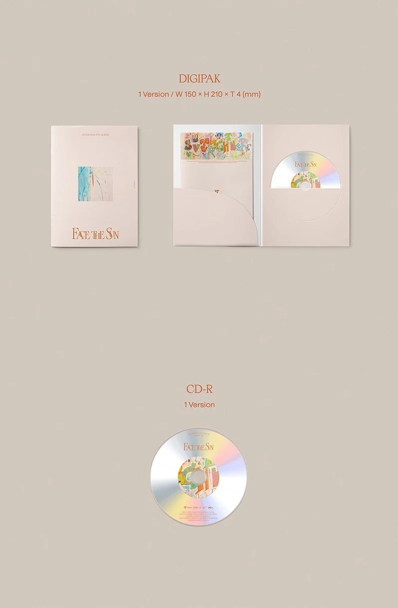 SEVENTEEN - 4TH FULL ALBUM FACE THE SUN (CARAT VER.) - Image 4