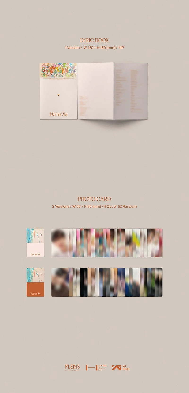 SEVENTEEN - 4TH FULL ALBUM FACE THE SUN (CARAT VER.) - Image 5