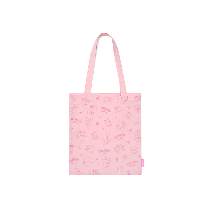 SEVENTEEN - ICE CREAM WITH MINITEEN CHARACTER POP UP OFFICIAL MD TOTE BAG