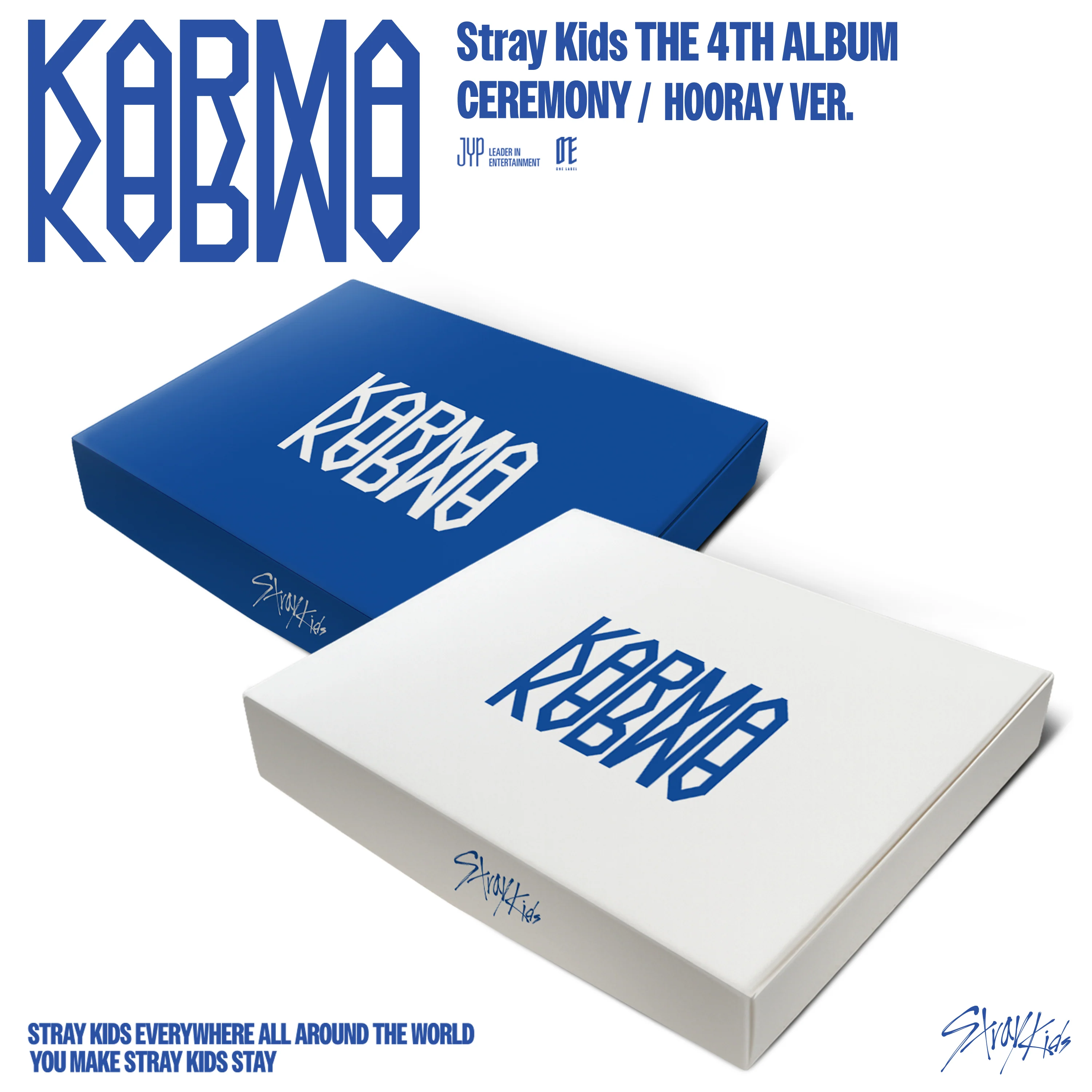 STRAY KIDS - KARMA 4TH ALBUM STANDARD RANDOM