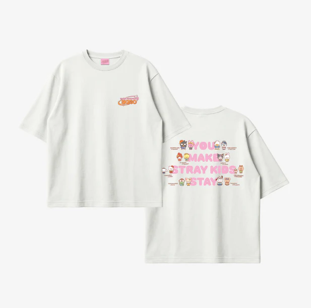 STRAY KIDS - SKZOO X SANRIO CHARACTERS OFFICIAL MD T-SHIRT