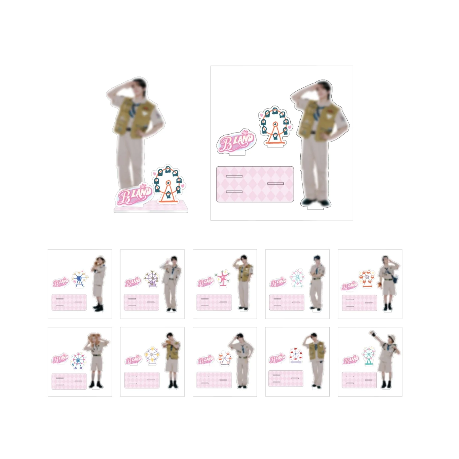 THE BOYZ - THE B LAND FAN-CON OFFICIAL MD ACRYLIC STAND