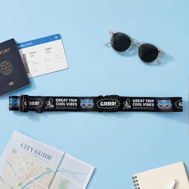 TIGER LUGGAGE RUBBER BAND STRAP