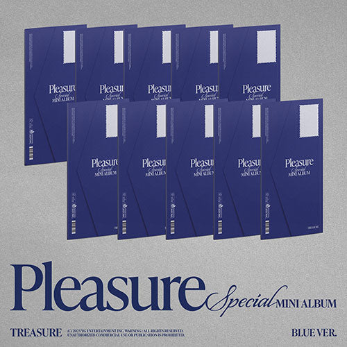 TREASURE - PLEASURE SPECIAL MINI ALBUM BLUE VER PARK JEONG WOO