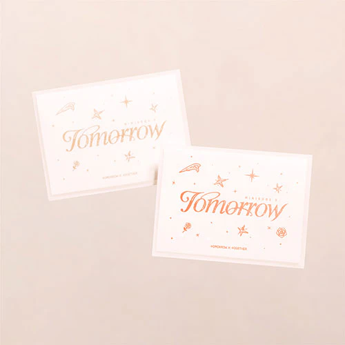 TXT - MINISODE 3 TOMORROW 6TH MINI ALBUM WEVERSE ALBUM RANDOM VER.