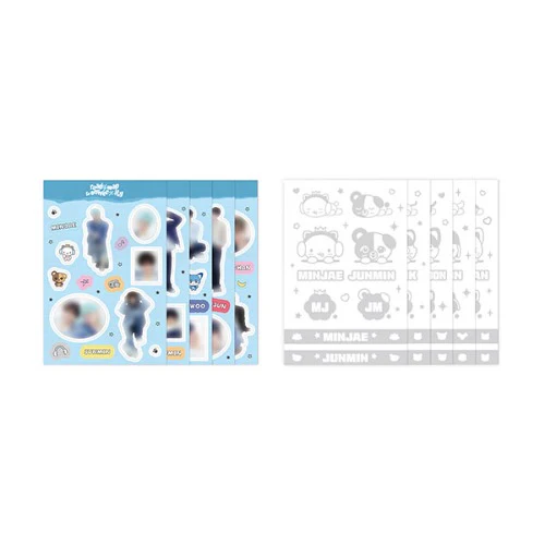 XIKERS - ROADYMAP TO UNIVERXITY 2ND FANMEETING OFFICIAL MD DECO STICKER PACK
